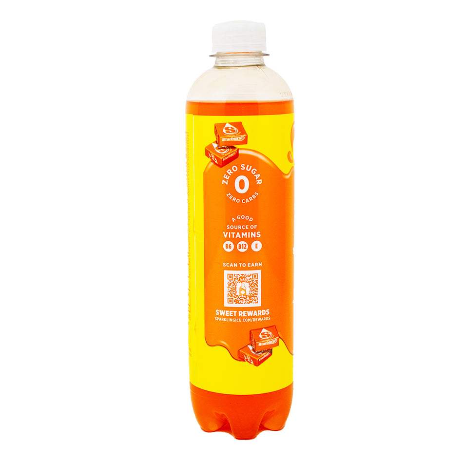 Sparkling Ice Starburst Orange Zero Sugar - 502.8mL]