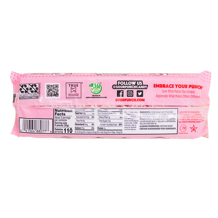 Sour Punch Cupid Straws - 3.2oz Nutrition Facts Ingredients - Sour Punch Cupid Straws - Valentine's Day Candies - Sweet and Sour Love - Cupid's Arrow Treats - Fruity Flavour Burst - Playful Candy Straws - Sweet Memories Journey - Valentine's Day Gifts - Heartfelt Treats - Burst of Love Candy