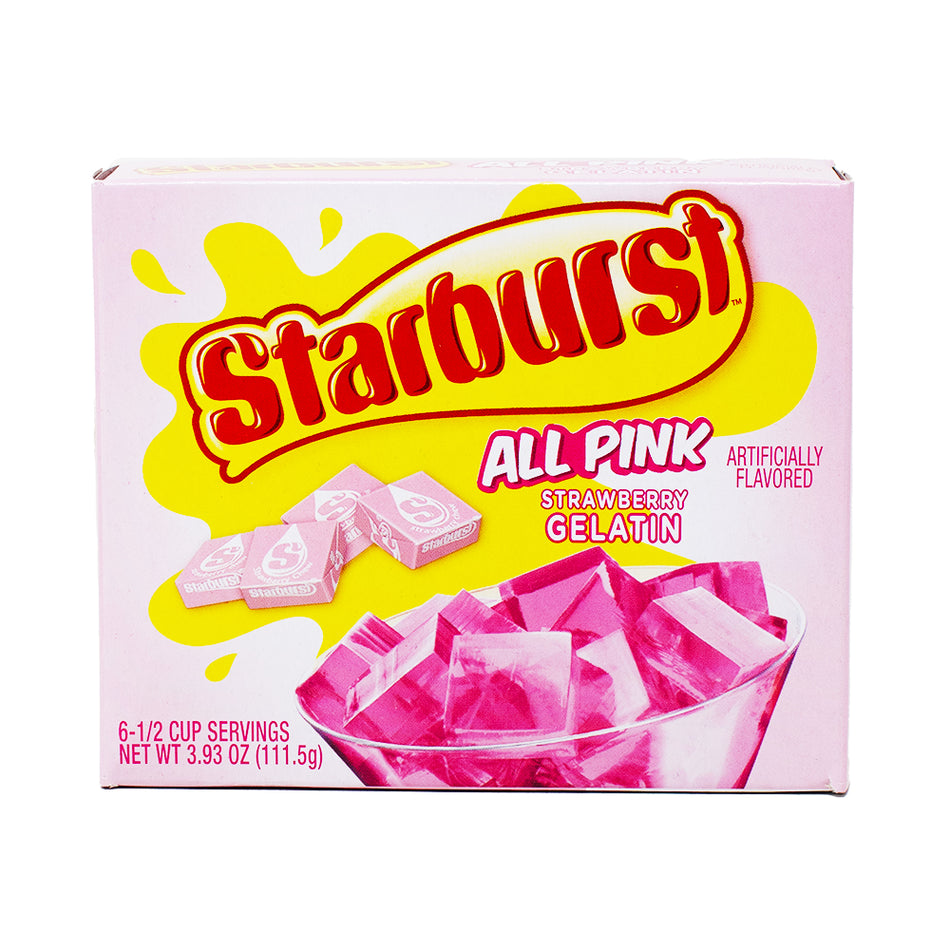 Starburst Gelatin All Pink - 3.93oz