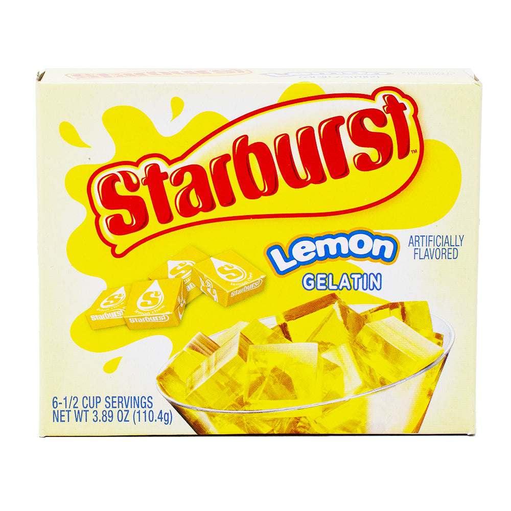 Starburst Gelatin Lemon - 3.89oz