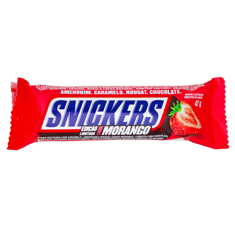Snickers Strawberry (Brazil) - 42g | Candy Funhouse – Candy Funhouse CA