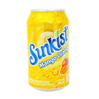 Sunkist Mango Orange Soda - 355mL - Sunkist - Sunkist Drink - Sunkist Soda - Sunkist Mango Orange Soda