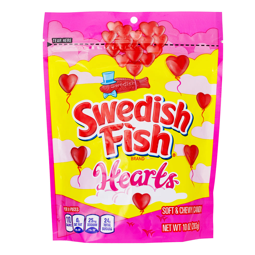 Swedish Fish Hearts - 10oz | Candy Funhouse – Candy Funhouse CA
