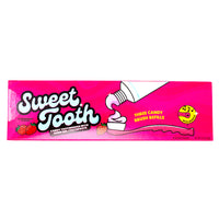 Sweet Tooth Candy Toothpaste and Toothbrush - 1.12oz - Gag Gift - Strawberry Candy - Blue Raspberry Candy - Sweet Tooth Candy Toothpaste - Toothpaste for kids - Toothbrush and toothpaste set - Fruit-flavoured toothpaste - Toothpaste for children