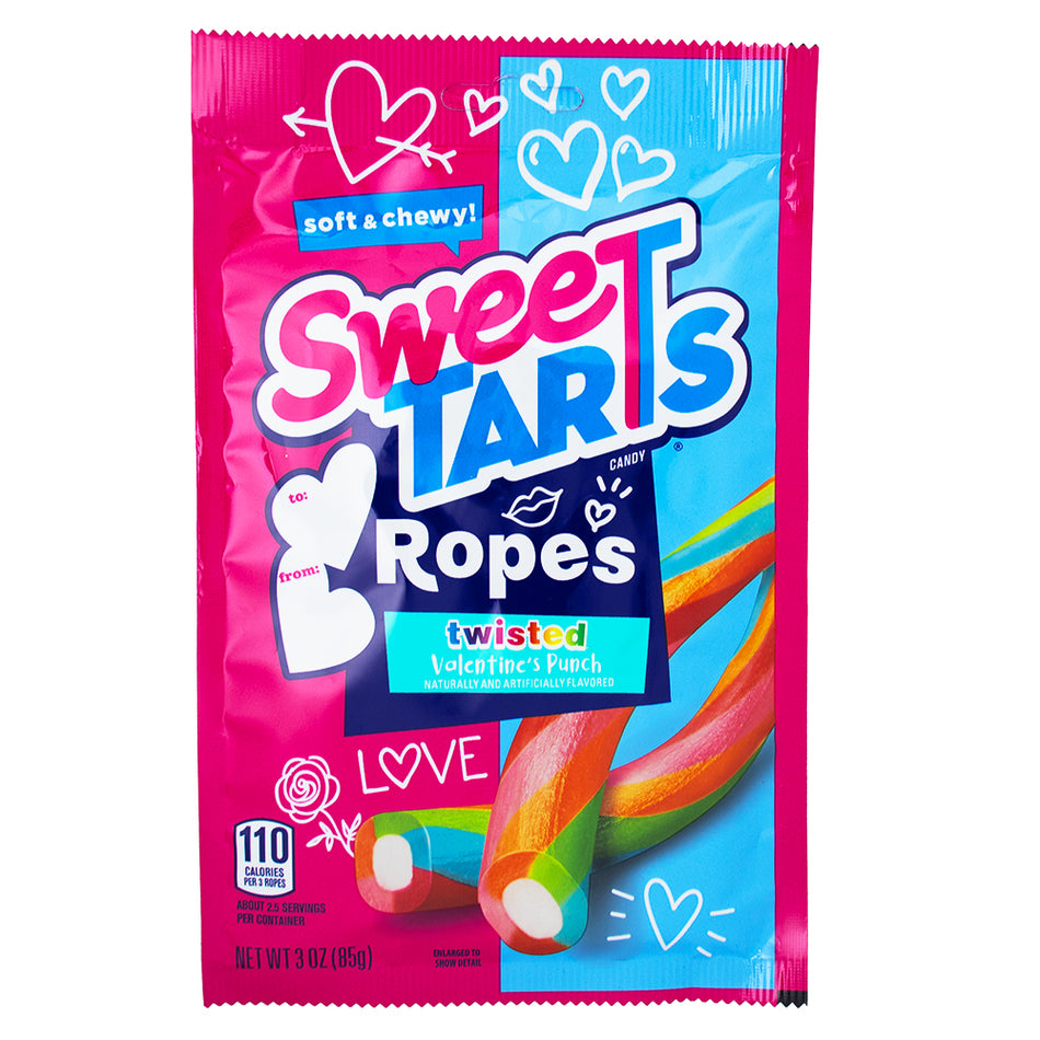 Sweetarts Ropes Twisted Valentines Punch - 3oz