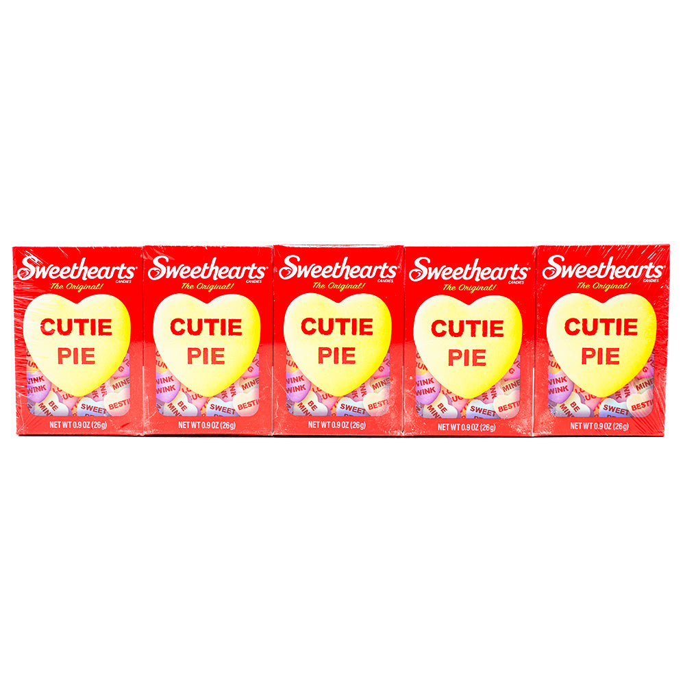Sweethearts Cutie Pie 5 Pack | Candy Funhouse – Candy Funhouse CA