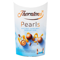 Thorton Pearls Salted Caramel (UK) - 167g - UK Candy - UK Chocolate - British Chocolate - British Candy - Thorton Chocolate - Thorton - Thorton Pearls - Premium Chocolate - Thorton Pearls Salted Caramel - Salted Caramel Chocolate - Salted Caramel Candy - Salted Caramel