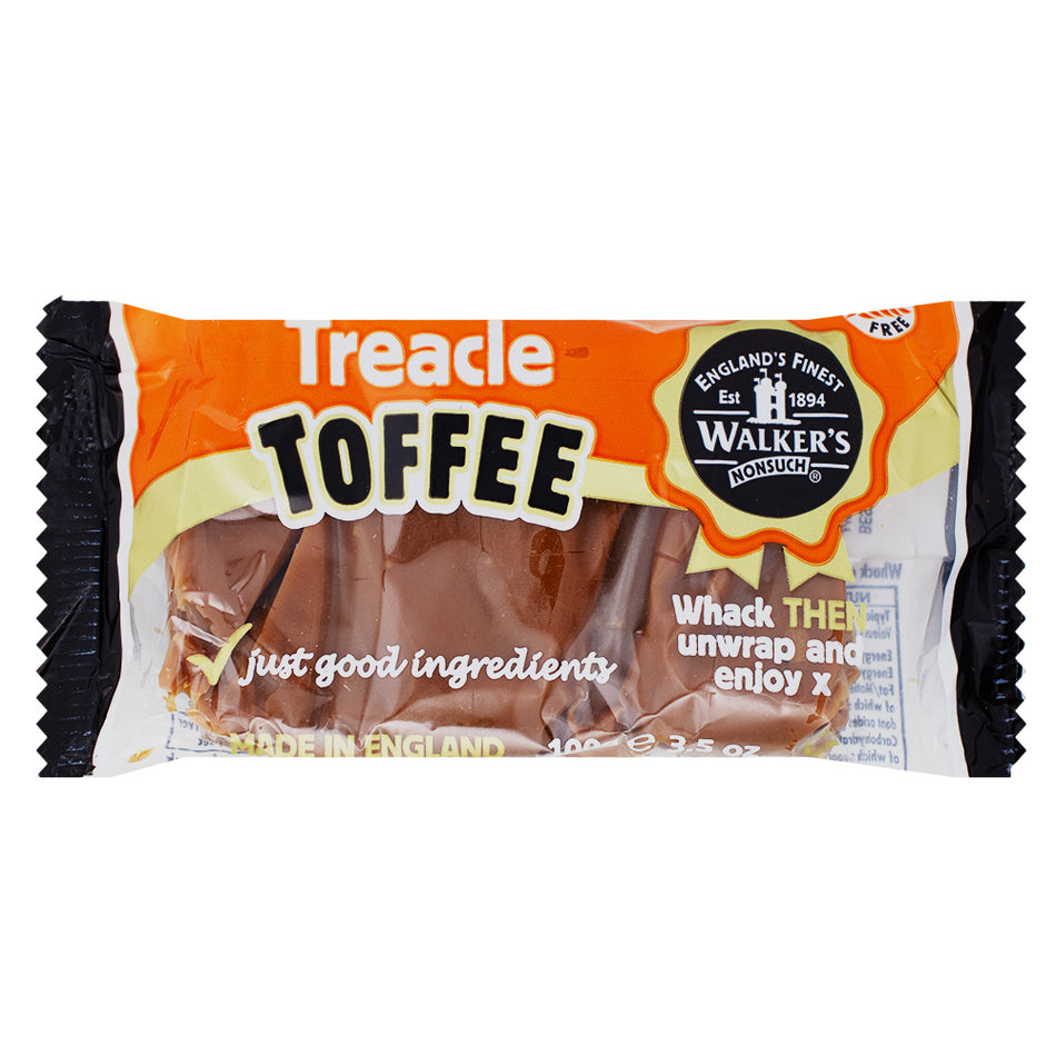 Walker's Treacle Toffee Bars (UK) - 100g