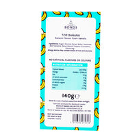 Bonds Gift Box Top Banana (UK) - 140g Nutrition Facts Ingredients - Bonds Top Banana Gift Box - British Candy for Valentine's Day - Banana-shaped Treats UK - Romantic Candy Layers - Love-themed Candy Collection - Bonds Candy UK - Unique Valentine's Day Sweets - Banana Bliss Delights - Sweet Moments Box - UK Candy - British Candy