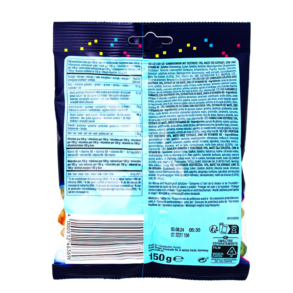 Trolli Bytes - 150g  Nutrition Facts Ingredients