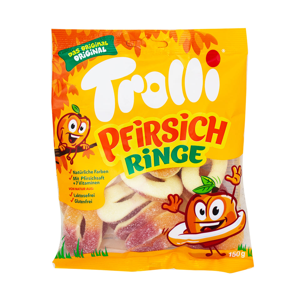Trolli Pfiersich Ringe (Peach Ring) - 150g
