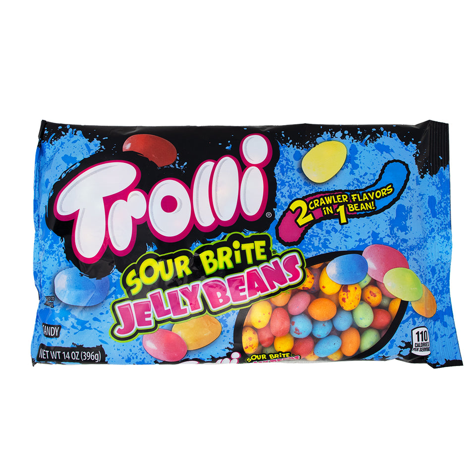 Trolli Sour Brite Jelly Beans - 14oz