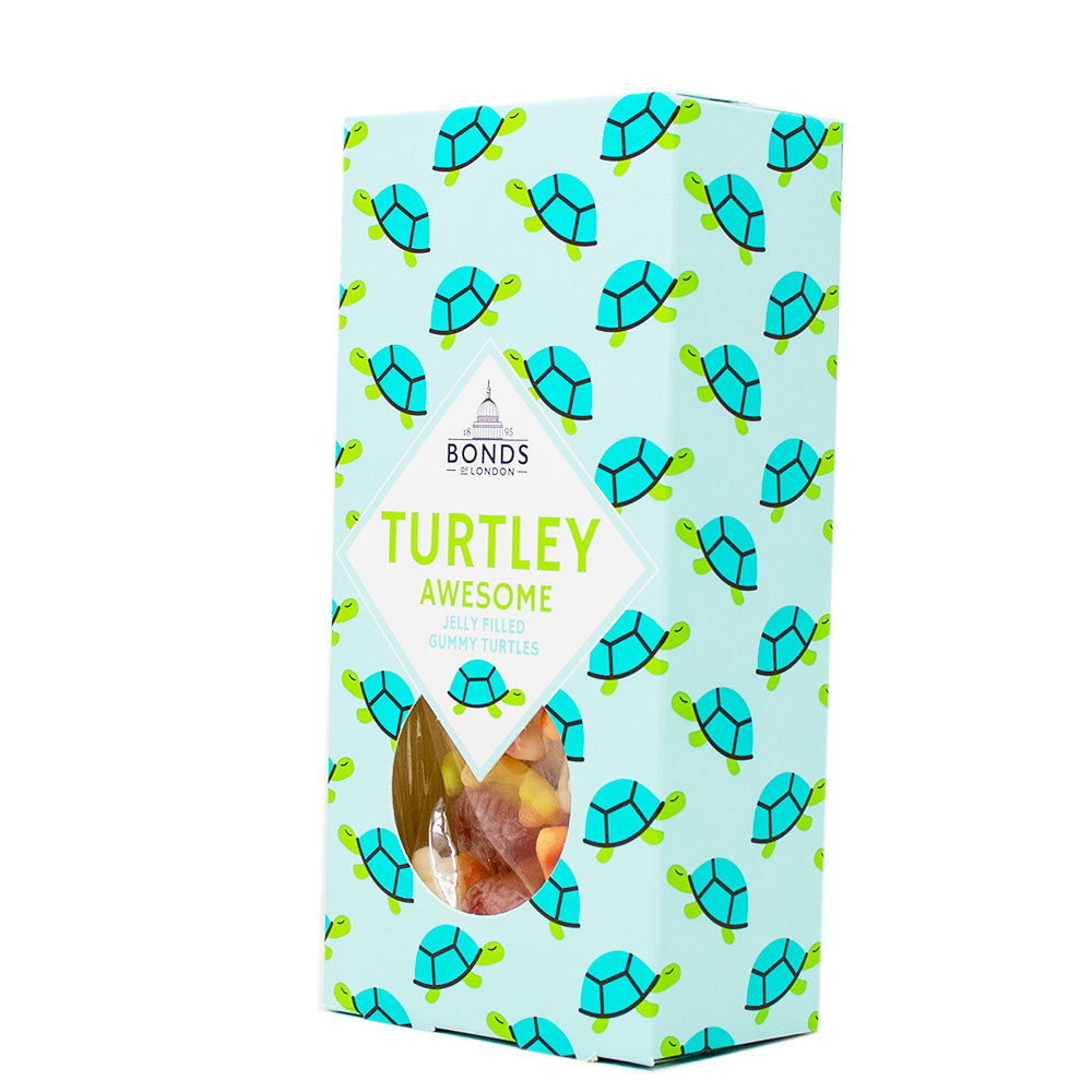 Bonds Gift Box Turtley Awesome (UK) - 140g - Bonds Turtley Awesome Gift Box - Whimsical Valentine's Day Treats - Romantic Candy Ensemble - Love-themed Sweet Delights - Sweetheart's Candy Gift - Bonds Candy UK - Gourmet Turtle-inspired Candies - Unique Valentine's Day Sweets - Heartfelt Candy Collection - Bonds Sweet Moments Box - UK Candy - British Candy 