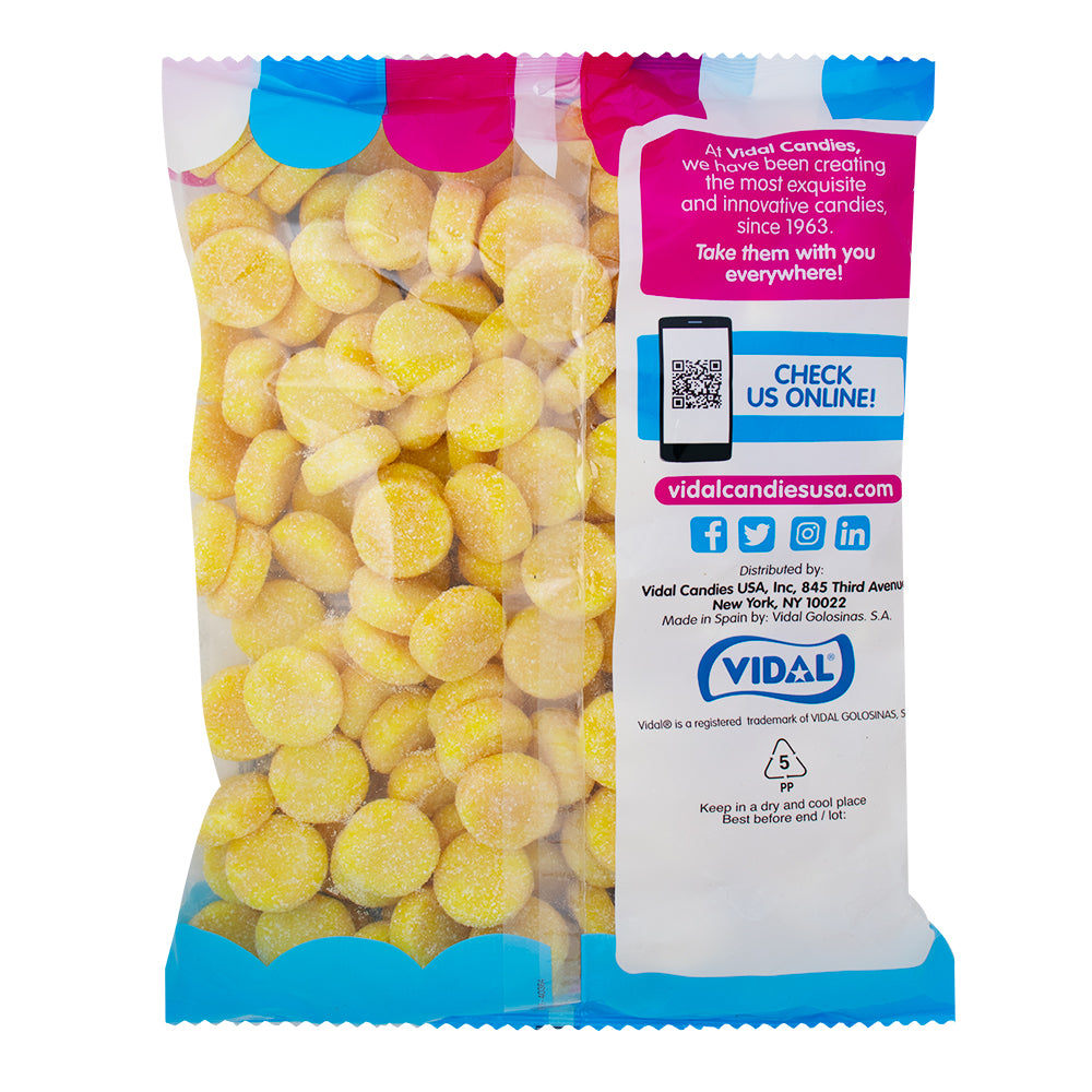 Vidal Sour Bites Pineapple & Orange 2.2lb | Candy Funhouse – Candy
