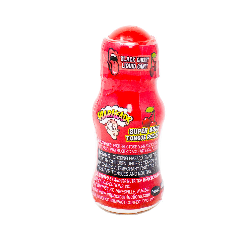 Warheads Super Sour Tongue Rollers - .  Nutrition Facts Ingredients