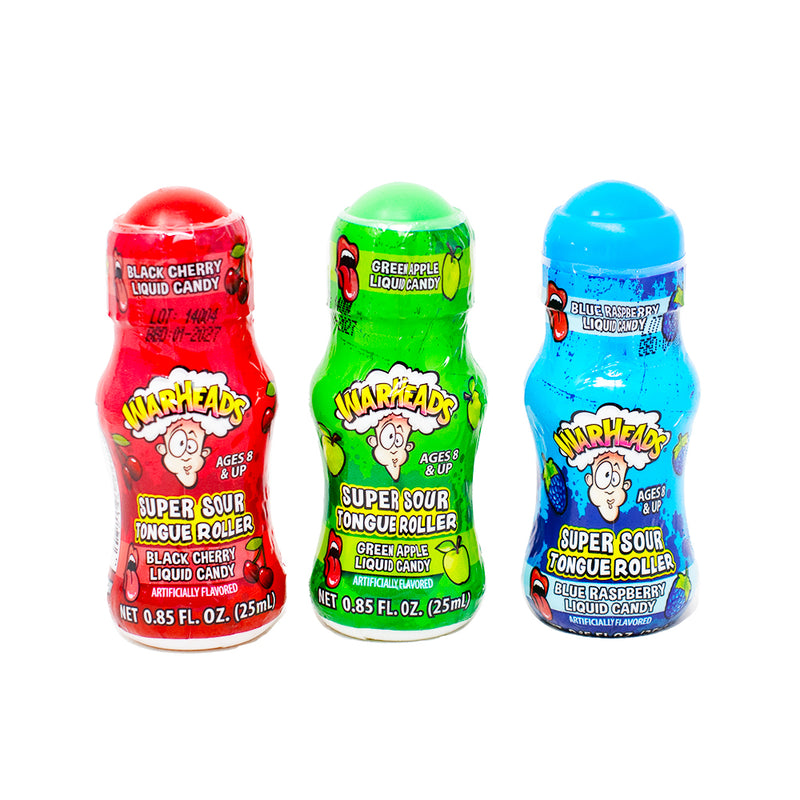 Warheads Super Sour Tongue Rollers - .