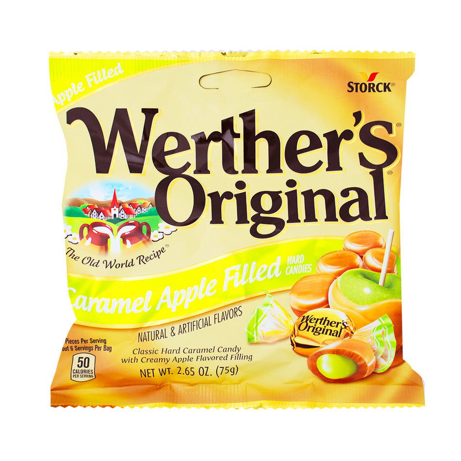 Werther's Original Caramel Apple Filled Hard Candy - 2.65oz