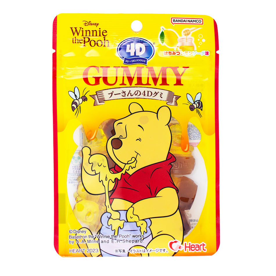 Winnie the Pooh 4D Gummies (Japan) - 72g