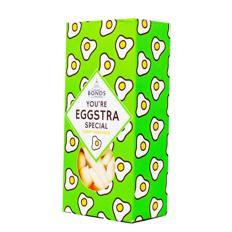 Bonds Gift Box You're Eggstra Special (UK) - 160g - Bonds You're Eggstra Special Gift Box - Egg-themed Valentine's Day Treats - Romantic Candy Ensemble - Love-themed Sweet Delights - Sweetheart's Candy Gift - Bonds Candy UK - Gourmet Egg-inspired Candies - Unique Valentine's Day Sweets - Heartfelt Candy Collection - Bonds Sweet Moments Box - Bonds Candy - UK Candy - British Candy