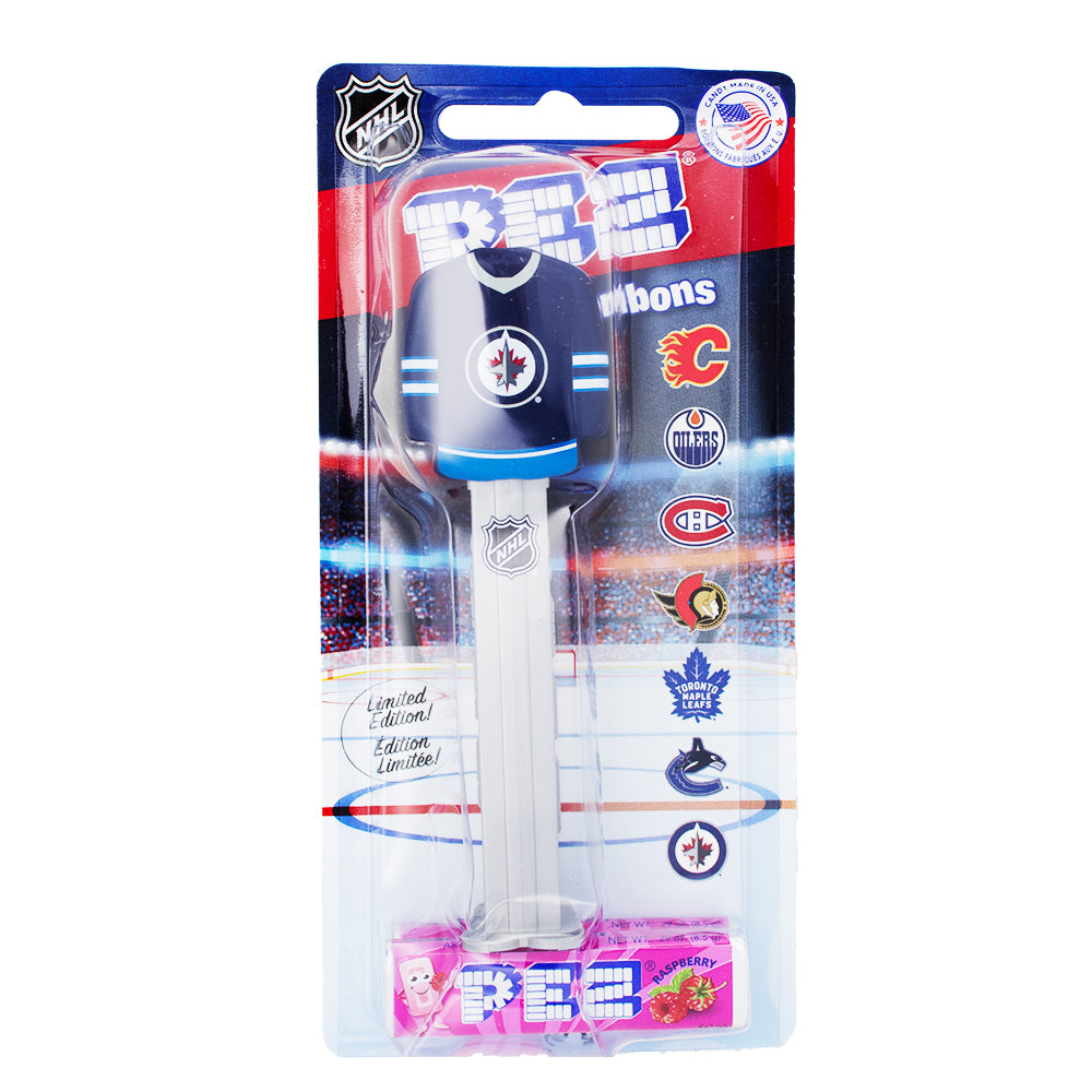 Pez NHL Jersey Jets - PEZ - PEZ Candy - PEZ Dispenser - NHL Candy - NHL Jersey - PEZ Dispensers - Candy PEZ Dispensers - PEZ Candy Dispenser - PEZ Dispenser Canada