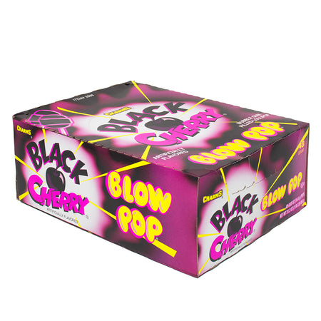 Charms Blow Pop Black Cherry - 48 Lollipops