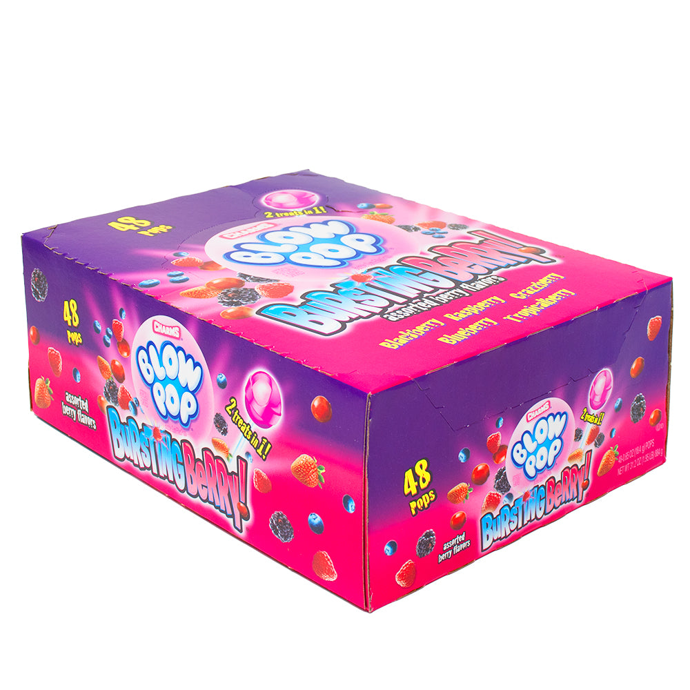 Charms Blow Pop Bursting Berry - 48 Lollipops