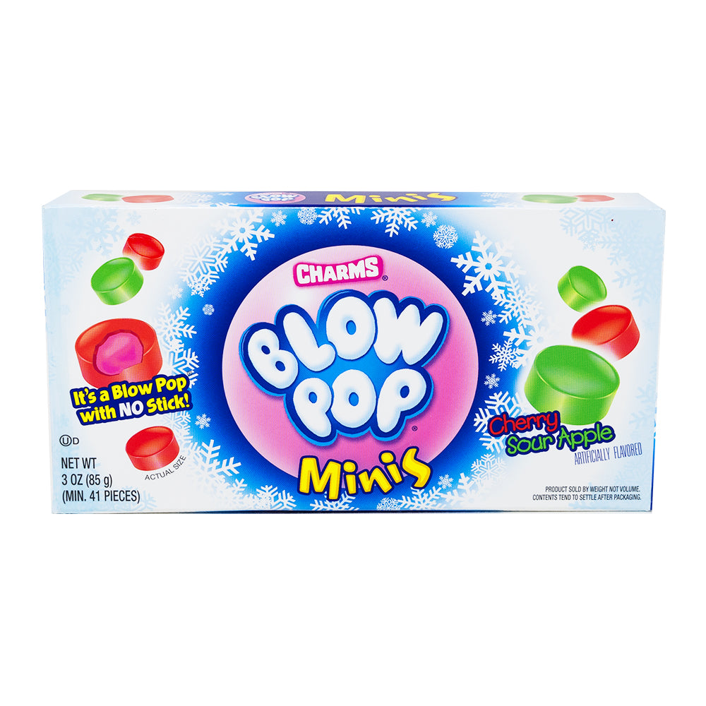 Charms Blow Pop Minis Christmas Theatre Pack - 3oz