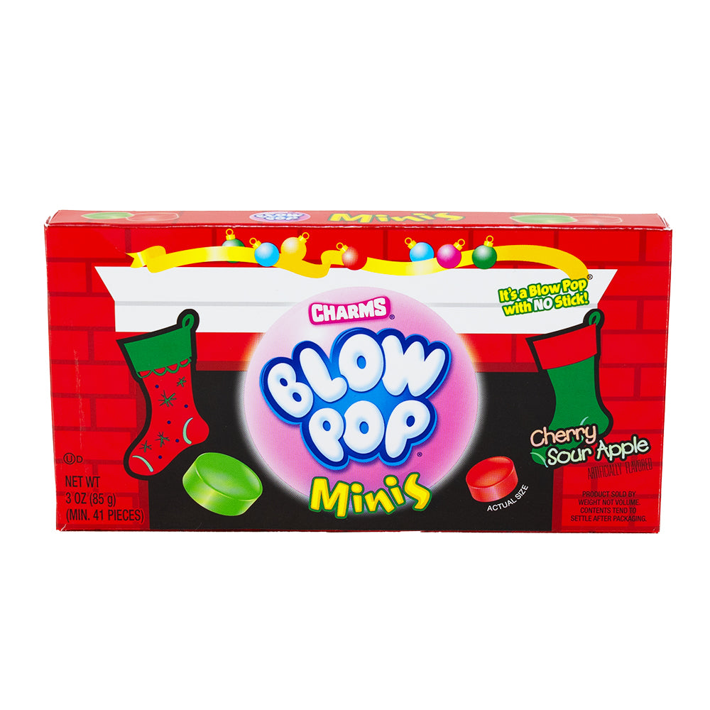 Charms Blow Pop Minis Christmas Theatre Pack - 3oz