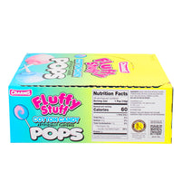 Charms Fluffy Stuff Cotton Candy Pops - 48 Lollipops   Nutrition Facts Ingredients