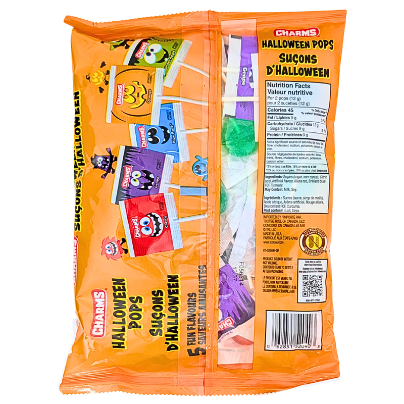 Charms Halloween Pops 35 Pops - 210g