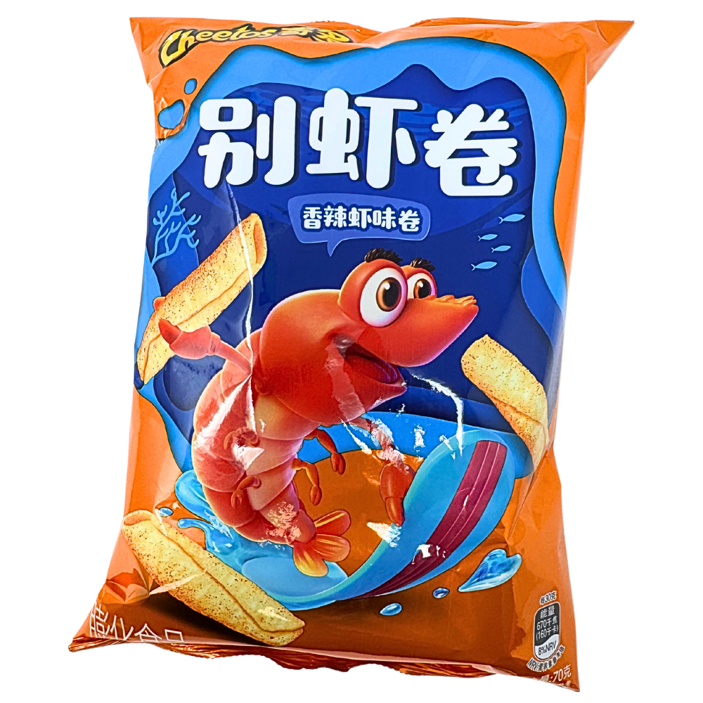 Cheetos Shrimp Roll Puffs (China) - 70g