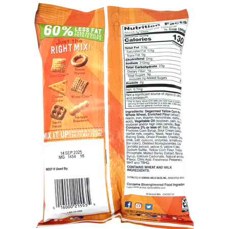 Chex Mix Cheddar Savory Snack Mix - 4.5oz