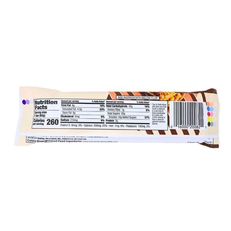 Chex Mix Peanut Butter Chocolate Cereal Bar King Size - Nutrient Facts - Ingredients - Cereal Bar from Chex