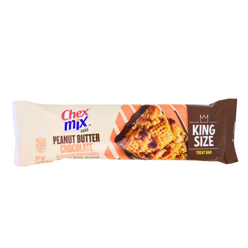 Chex Mix Peanut Butter Chocolate Cereal Bar King Size!