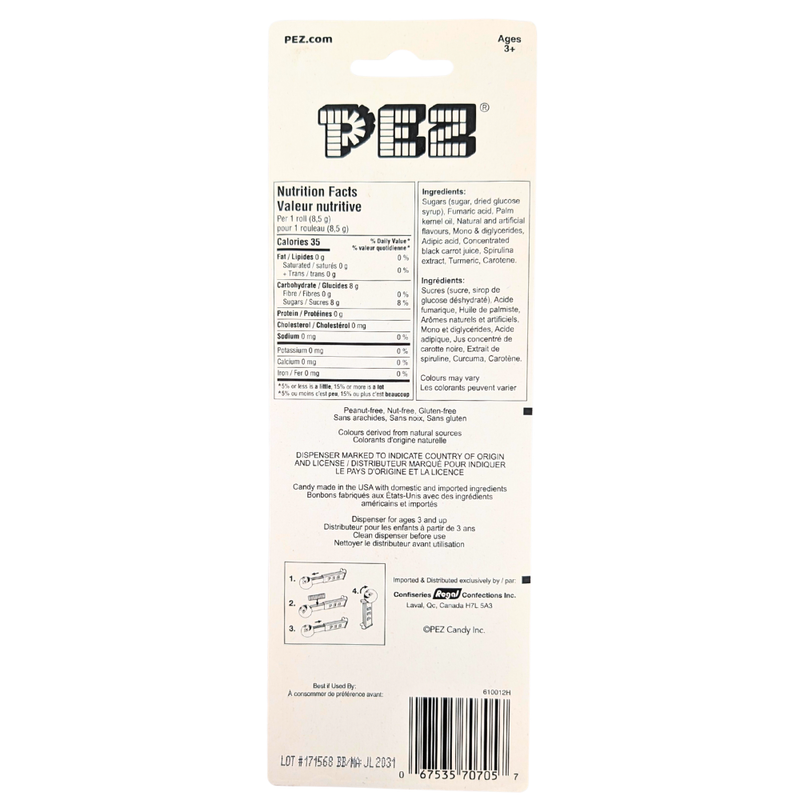 Christmas PEZ Blister Characters - 25g
