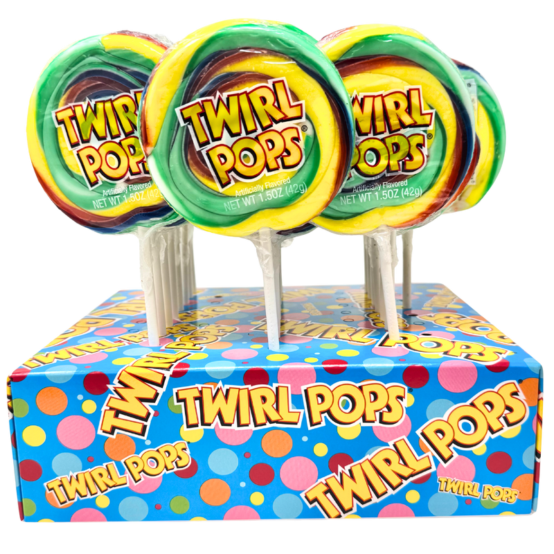 Christmas Adams & Brooks Christmas Twirl Pops - 1.50oz.