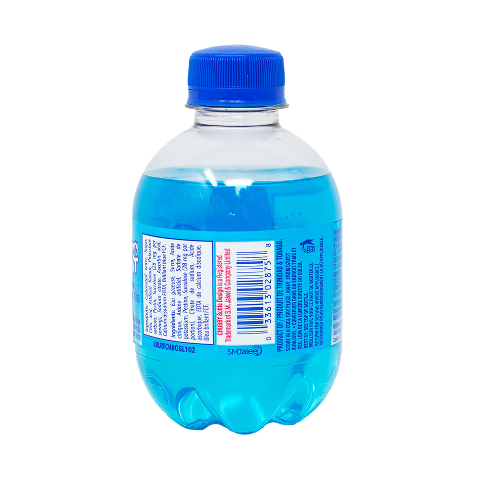 Chubby Blueberry Blast Soda - 250mL  Nutrition Facts Ingredients