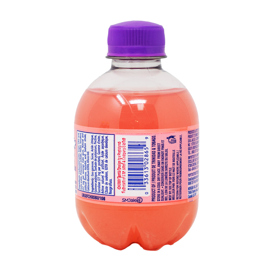 Chubby Bubble Gum Soda - 250mL  Nutrition Facts Ingredients