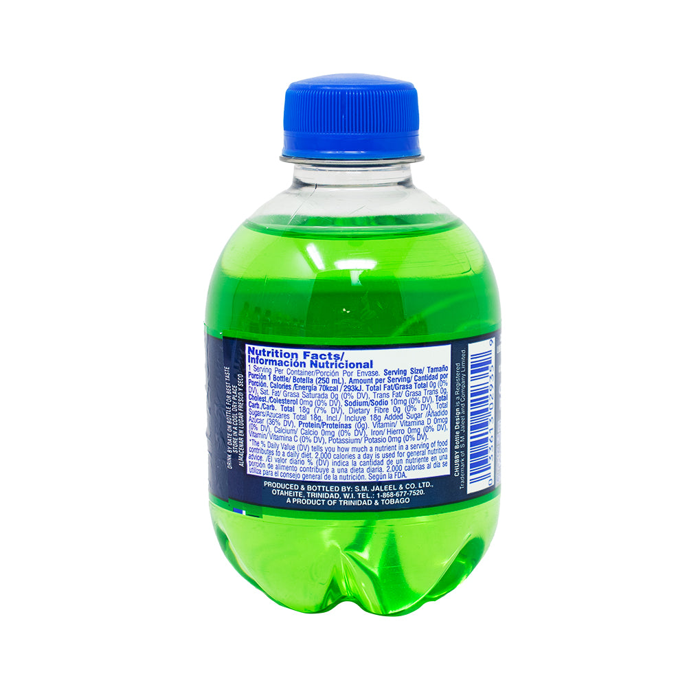Chubby Martian Magic Green Punch Soda - 250mL | Candy Funhouse