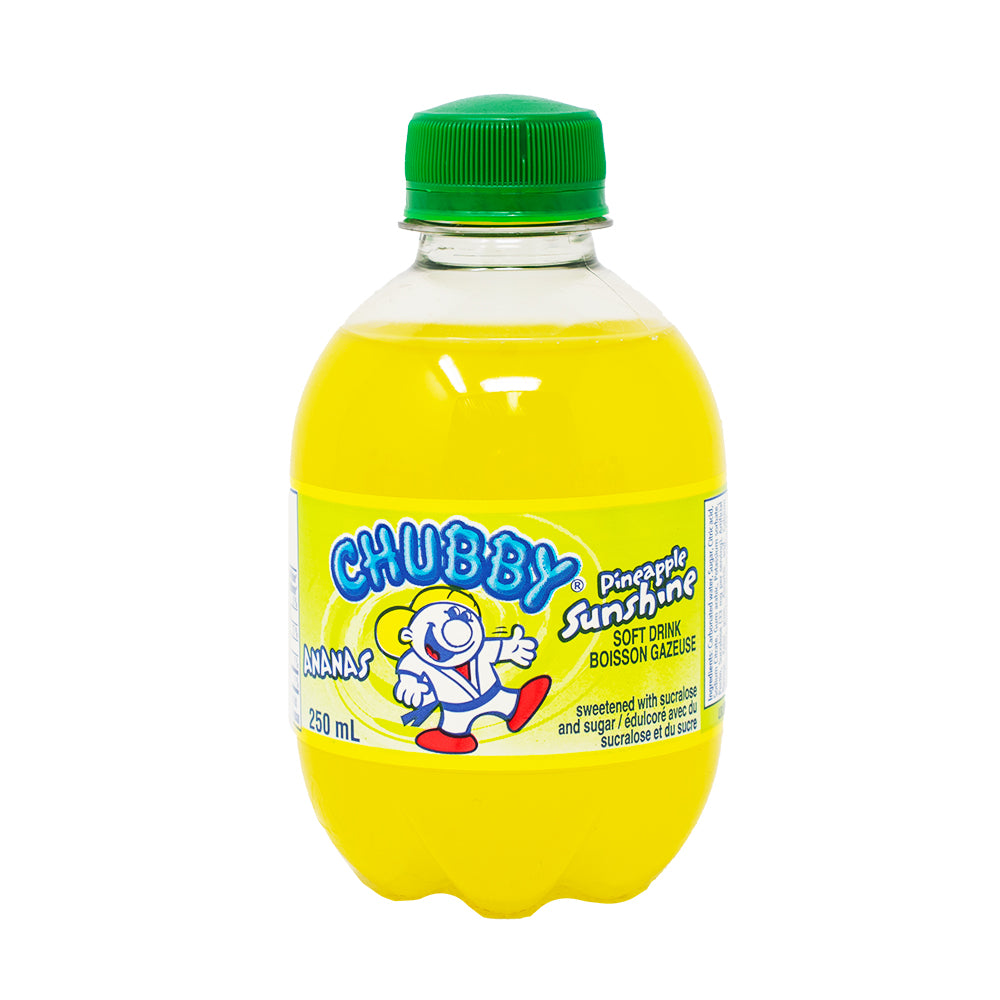 Chubby Pineapple Sunshine Soda - 250mL