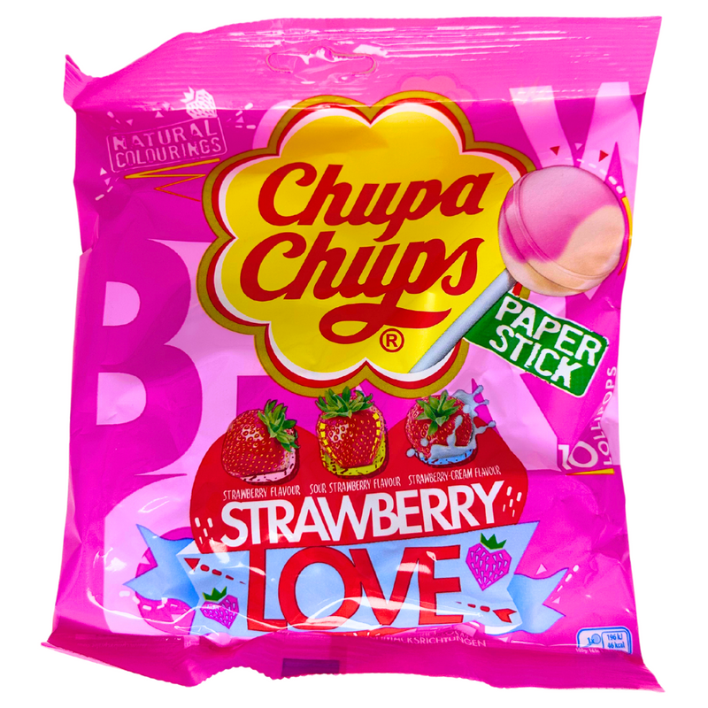 Chupa Chup Strawbery Love - 120g