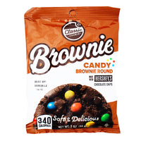 Classic Soft Baked Cookie Brownie with Hershey's Candy Chips - 3oz - Brownie Cookies - Hershey’s Cookies - Hershey’s Brownies - Soft Baked Cookies