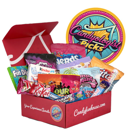 Candy Funhouse Funbox - Candy Funbox - Candyologist Picks - Candy Mix - Best Candy - Top Ranked Candy - Deluxe Funbox