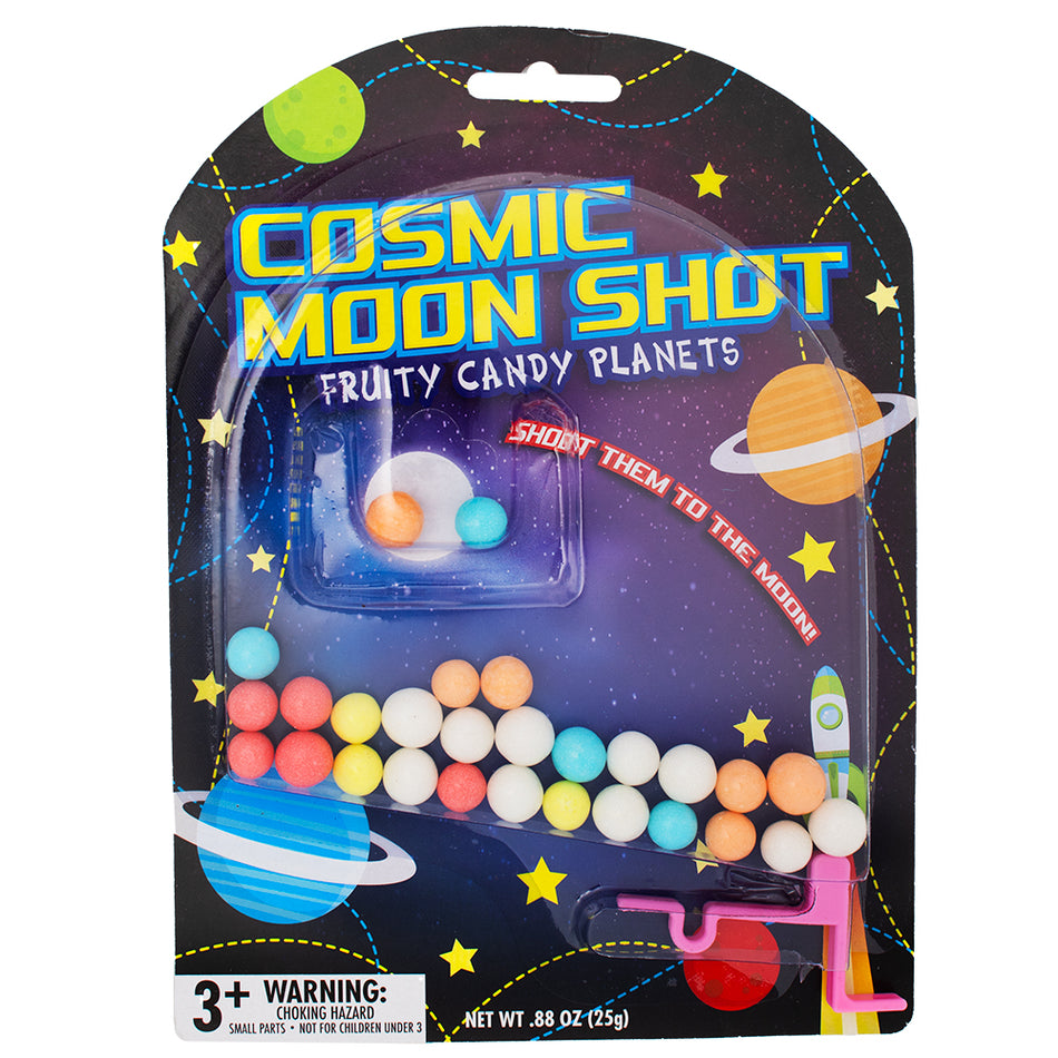 Moon Shot Fruity Candy Planets - 0.88oz - Moon Shot - Moon Shot Fruity Candy Plants - Candy Toy - Fun Candy - Game Candy - Hard Candy