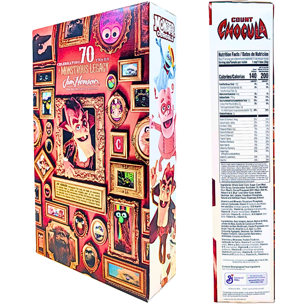 Count Chocula Cereal