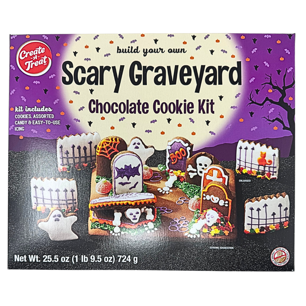 Create-A-Treat Build Your Own Chocolate Scary Graveyard - 25.5oz