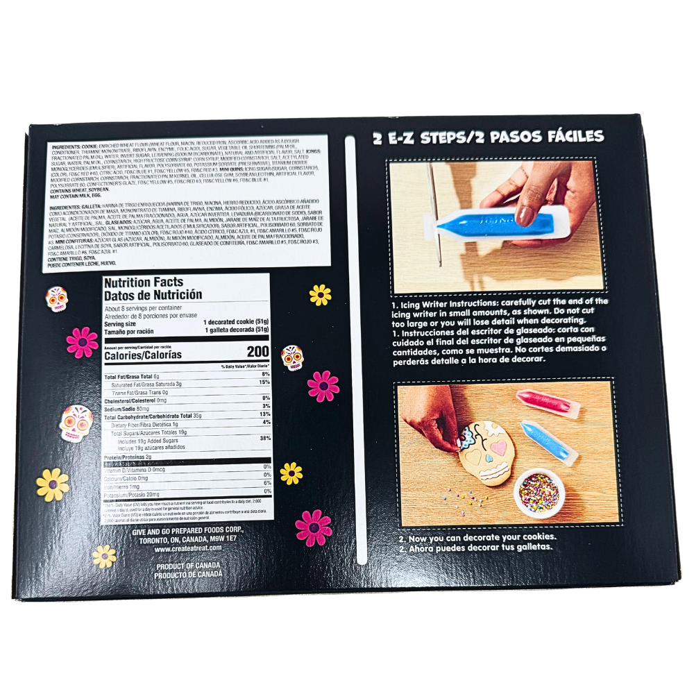 Create-A-Treat Day of the Dead Cookie Kit - 14.3oz