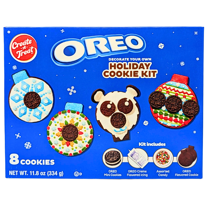 Create-A-Treat Oreo Holiday Cookie Kit - 11.8oz