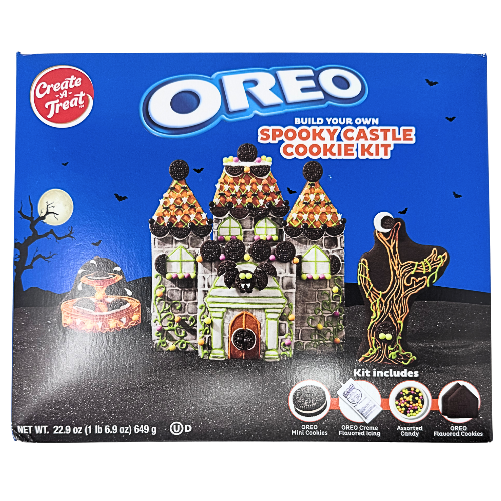 Create-A-Treat Oreo Spooky Castle Cookie Kit - 22.9oz | Candy Funhouse ...