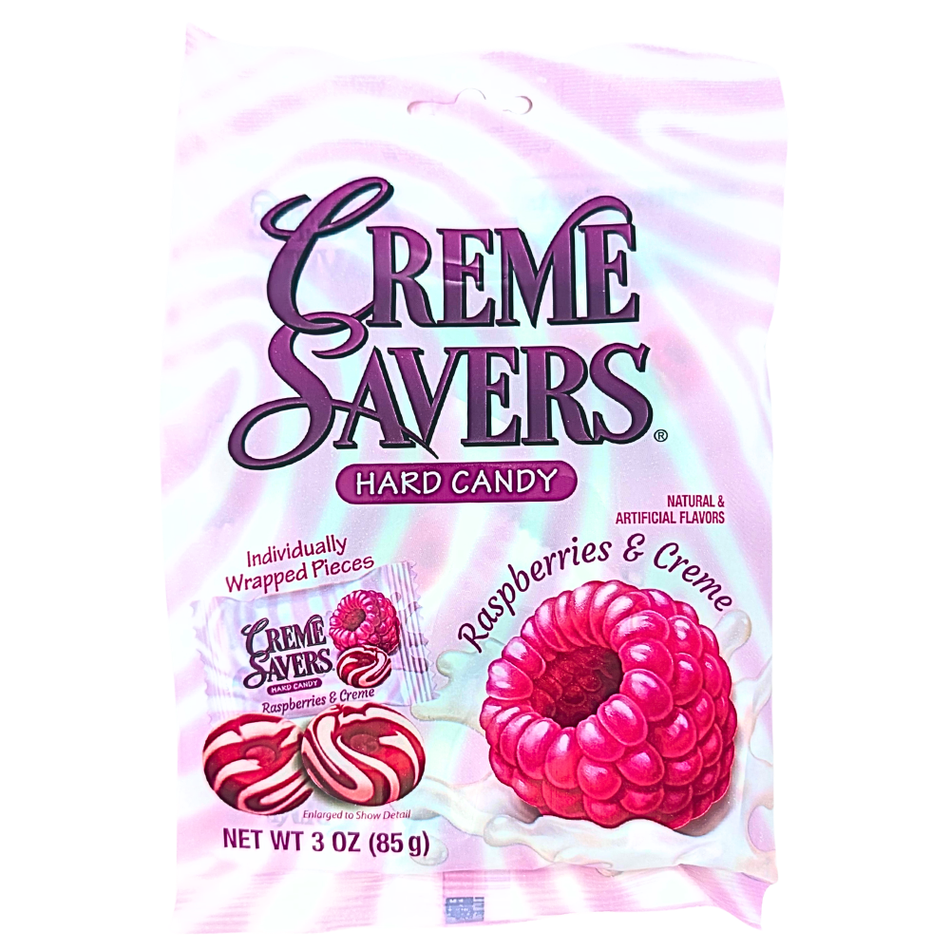 Creme Savers Raspberries and Creme - 3oz